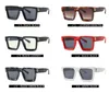 Shield Square Sonnenbrille Herren 2019 Luxusdesigner Sonnenbrille Frauenmarke Design Gradientenfarbe Brillen UV400 SH1909243565548