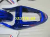 Injectie Keuken Body Kit voor Honda CBR900RR 929 00 01 CBR 900RR CBR 900 RR 2000 2001 Wit Blue Backings Bodyowrk + Gifts HZ52