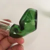 2019 Ny 6,0 tums glas Sherlock Pocket Bubbler Mini Sherlock handpipa Rökpipa Glas trubbig för torr ört I lager