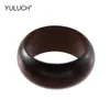 YULUCH 2019 Big Vintage Red Personality Bangles Fashion Wooden Ethnic Style Jewelry Accessories Popular Handmade Bracelets Gifts