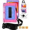 Hybrid Shockproof Should Strap Hand Strap Pen Holder case for iPad 7th Gen 10.2 mini 4/5 air 2/pro 9.7 For Samsung T515 T510 T290