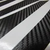 SUNFADA 18 In Fibra di Carbonio RimPrints Mozzo Ruota Rim Decal Adesivi Per PEUGEOT 3008 5008 2017 2018 Car Styling224z
