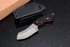 Drop-top G10 Handle 9cr18Mov Blade Full Tang acampando ao ar livre Faca de faca de presente de faca EDC 1pcs amostra de freeshipping