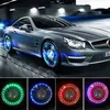 XINMY Luzes de LED para carro de energia solar Auto Wheel Pneu Flash Tampa da válvula do pneu Neon Daytime Running Lamp Decoração externa ativada por movimento