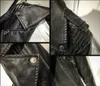 Womens PU Faux Leather Jacket Riverdale Gedrukt Winter Vrouwelijke Casual Dunne Jas Windjack Bovenkleding Vintage Jassen