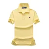 Polo estiva firmata Polo Ricamo Piccolo cavallo Moda uomo Magliette Manica corta in cotone Ral Camicie casual di marca Abbigliamento