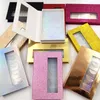 5 Pairs Lashes Book without lashes Tray 10pcs/lot Multi Colors Eyelash Packaging Box