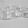 10 Lote 57 * 23 mm Grandes Tazas de plástico transparente Tealight Forma redonda Contenedores de moldes para velas para velas de boda