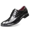 Herren-Schuhe für formelle Kleidung, spitze Zehen, atmungsaktiv, Slip-On, niedrig, Business-Hochzeitsschuhe, modische Luxus-Designer-Herrenschuhe