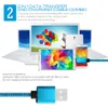 SKYLET USB Cables Fast Charging Data Sync Phone Cords Type C Micro USB for Universal Cellphones