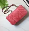 Liefde Hart Wave Patroon Nieuwe Aangekomen Luxe Handtassen Dames Tassen Designer Kleine Messenger Velours Bags Feminina Fluwelen Meisje Tas 446744