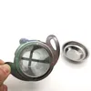 Tea Mesh Infuser Reusable Tea Strainer Teapot Stainless Steel Loose Tea Leaf Filter Drinkware Teaware ZC0859