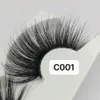 25-30 mm 3D Vizon Kirpikleri Yeniden kullanılabilir% 100 Gerçek Sibirya 5D Vizon Saç Şerit Yanlış Kirpik Makyaj Doğal Uzun Bireysel Göz Lashes Uzantıları