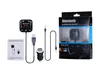 Transmetteur FM de voiture Bluetooth A2DP lecteur de musique MP3 mains libres Kit de chargeur de voiture double USB pièces de style de voiture