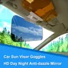 Freeshipping Car Sun Visor Goggles HD Day Night Anti-dazzle Mirror