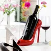 Fashion Resin Decoration High Heels Shoe Wine Rack Home Furnishing Ornaments Creative Bottle Holder Gift3895842