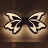 24W Schmetterlingswandlampen Nachttisch Schlafzimmer Wandmontierter Mischtuch Licht Günstige Indoor LED Lights Hohe Qualität Designer Home Decoration - Le60