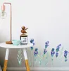 Può spostare l'adesivo dell'acquerello Arredamento per la casa moderno Un gruppo di fiori impermeabile per soggiorno Combina immagini sulla scatola di fiammiferi Qt003