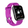 Factory Wholesale 116 Plus Smart Watch 1.44 بوصة تعقب اللياقة البدنية ملونة Smart Smart Bracelet Design Lightwight مع حزمة البيع بالتجزئة