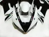 Kit carene moto personalizzate gratuite per Kawasaki Ninja 2005 2006 ZX6R 636 ZX 6R 05 06 ZX-6R bianco Kit carene moto TV6