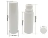 Garrafa de 100ml Branco Rolo plástico rolo vazio Garrafas 100CC Roll-on bola Garrafa Desodorante Perfume Loção Luz Container SN2634