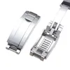 9 mm x 9 mm nieuwe hoogwaardige roestvrijstalen horlogebandriem Buckle Implementatie Clasp voor Submariner GMT Bands4464599
