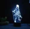 Naruto lendas 3d uchiha sasuke modelagem candeeiro de mesa anime decoração para casa luminária crianças sono cabeceira luz da noite meninos quarto de239z