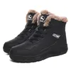 2020 Verkauf Neueste Designer-Muster1 Weiches Schwarz Grau Plus Samt Warmer Mann Junge Männer Stiefel Herren Sneakers Stiefel Trainer Outdoor-Wanderschuhe