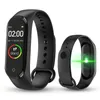 Amoled Screen Smartband Sport Waterproof 3 Color Fitness Traker Bluetooth M4 Bandsmart Wristbands For Miband 4