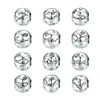 925 Sterling Silver Beads for Bracelets Necklaces Making Zodiac Signs European Style DIY Beaded Bracelet Jewelry Accessories