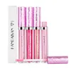 Handaiyan Lip gloss batom líquido Tubos Glitter Metallic À prova d'água Diamond Shine Non Stick Cup Charme Maquiagem de longa duração Lipgloss