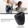 Leather Barber bag Scissor Storage Hairdressing Holster Pouch Holder Case Rivet Clips Bag with Waist Shoulder Belt Hair