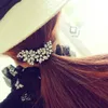 Hair Clips Women's Bride's Bridesmaid's Rhinestone Flower Crystal Hair Clip Comb Jewelry