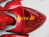 KAWASAKI Ninja için enjeksiyon kalıp Fairing Kit ZX6R 05 06 ZX 6R 636 2005 2006 ABS Sıcak kırmızı Marangozluk karoseri KK09