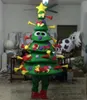 2019 Discount fábrica quente Muitos presentes de Natal Costumes Mascote da árvore do partido do pastel de aniversário dos desenhos animados Vestuário