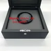 Beste Qualität Luxuswächterbox Full Black Watches Boxen transparent H Original Uhrenbox für Hub Uhrenbox Spot Supply Top -Qualitätsboxen