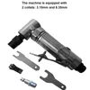 Freeshipping 1/4 di pollice Air Angle Die Grinder 90 Gradi Pneumatic Rettificatrice Cut Off Lucidatrice Mulino Strumenti per Incisione Set Con Chiave Wre