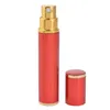 8ml Butelki perfumowe Butelki Prismatyczna Butelka Aluminiowa Refillable Mini Zapach Perfumy Atomizer Pusta Butelka Travel Spray Bottle LX6403