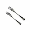 20 30 sztuk błyszczący czarny sztućce zestaw sztućce 18/10 Zestaw obiadowy Ze Stali Nierdzewnej Steak Nóż Forks Spoons Silverware Set