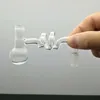 Spirale transparente Pot en forme de T Bongs en verre Pipe à fumer en verre Conduites d'eau Plate-forme pétrolière Bols en verre Brûlure d'huile