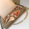 Bracelet Designer Bracelet Secteur Classique Avec Diamant Petite Jupe Zircon Printemps Ouverture Bracelets Bijoux Cadeaux