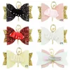 Ballet girl hair clips bright pink halfcloth children039s hair accessories environmentallyfriendly rhinestone clips hair 5700432