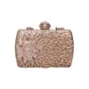 Designercrystal Luxury evening bag shoulder bag Bling party purse Top diamond Boutique Gold silver women wedding Day clutch handbag