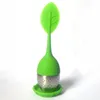 Tea Infuser Tools Leaf Silicone With Food Grade Make Tea Bag Filter 6 Colors Stainless Steel Tea Strainers LX5610