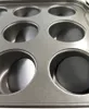 Panelas de Muffin Redondas Inferiores Removíveis 12 Furos Molde de Bolo Antiaderente para Bolo Torta de Ovo de Chocolate Outros Asse Alimentos 13 ''