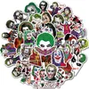 The Joker Stickers Waterproof etiqueta do carro para geladeira bagagem Moto Car Mala Moda Adesivo Laptop 50pcs 1 Opp saco Free Ship