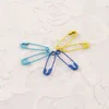 1000 pcs/lot colorful 19mm Mini Painted metal Safety Pins for garment tags, DIY Jewelry Craft making