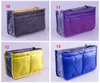 13 cores Organizador Inserir Bag Mulheres Nylon Viagem Organizador bolsa grande capacidade Lady Maquiagem Cosmetic Bag baratos Feminino Bolsa
