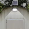 Luci di inondazione stradali a energia solare da 200 W, 392 LED 10200 LM IP67 impermeabili per esterni con illuminazione di sicurezza telecomandata per cortile, giardino