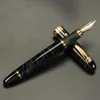 Fountain Pen Cheio Metal Golden Clip Luxo Canetas de Alta Qualidade Escrita Suprimentos Artigos de Papelaria Escola Supplies1